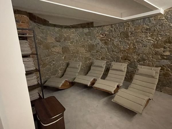 Strefa relaksu sauny Waldhaus